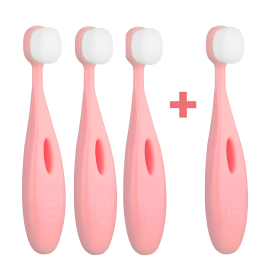 3+1 Ultrasoft zubná kefka Nanosmile Kids Pink