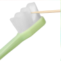 Súprava zubných kefiek Nanosmile Green&Pink