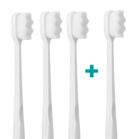3+1 Ultrasoft zubná kefka Nanosmile White