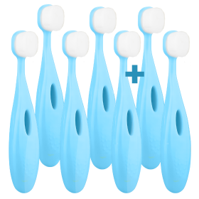 5+2 Ultrasoft detská zubná kefka Nanosmile Kids Blue