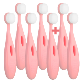 5+2 Ultrasoft detská zubná kefka Nanosmile Kids Pink