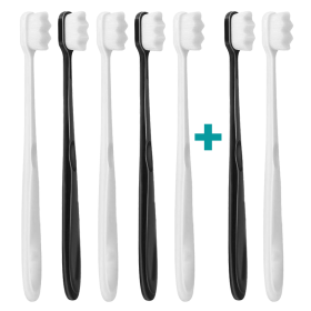 5+2 Ultrasoft zubná kefka Nanosmile Black&White