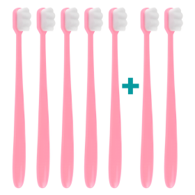 5+2 Ultrasoft zubná kefka Nanosmile Pink